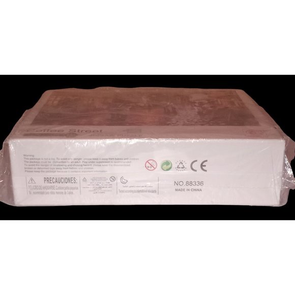 Coffee Street 1000 Piece Jigsaw Puzzle by Hao Xang for ages 14 and over NIB Sea - Picture 3 of 5